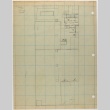 Hand Drawn Floor Plan (ddr-densho-424-383)