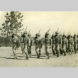 Soldiers marching during basic training (ddr-densho-22-468)