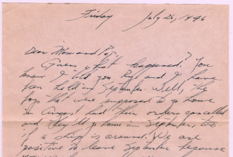 Letter from Tadashi Ishida to Mr. & Mrs. Y Ishida (ddr-densho-535-384)
