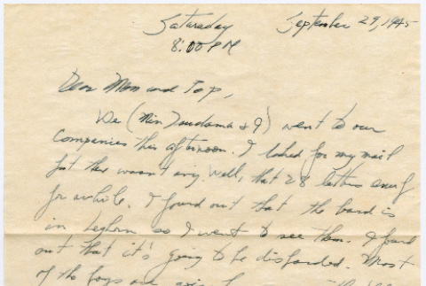Letter from Tadashi Ishida to Mr. & Mrs. Y Ishida (ddr-densho-535-269)
