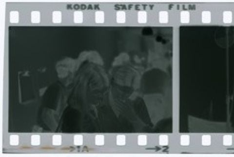 Negative film strip for Farewell to Manzanar scene stills (ddr-densho-317-83)