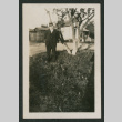 man next to tree (ddr-densho-378-804)