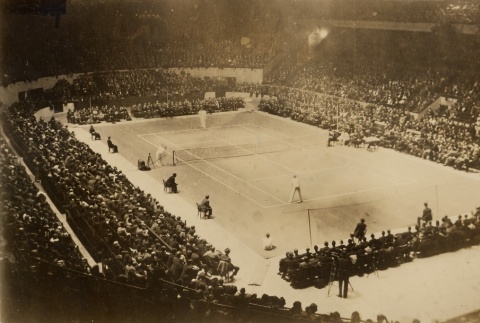 View of a tennis match (ddr-njpa-1-2314)