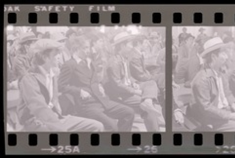 Negative film strip for Farewell to Manzanar scene stills (ddr-densho-317-80)