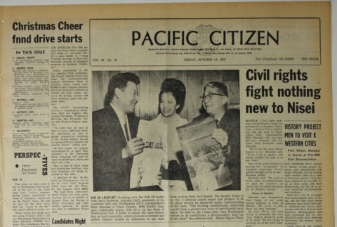 Pacific Citizen, Vol. 63, No. 16 (October 14, 1966) (ddr-pc-38-41)