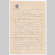 Letter from Tadashi Ishida to Mr. & Mrs. Y Ishida (ddr-densho-535-78)