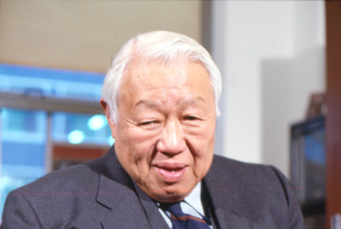 Mazaru Ogawa with Phi Beta Kappa key (ddr-densho-1007-483)