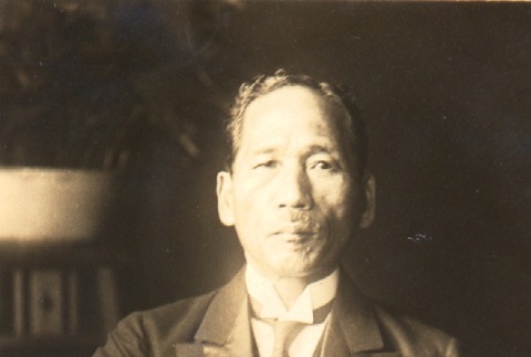 Man seated in a chair (ddr-njpa-4-2383)