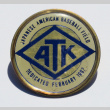 Pin commemorating dedication of the ATK Japanese American Baseball Field (ddr-ajah-5-101)