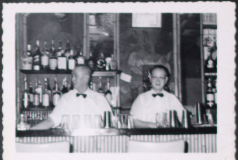 Two bartenders (ddr-densho-534-105)