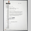 Letter to William Yoshino from Jay Miller of the American Civil Liberties Union (ddr-chijacl-1-135)