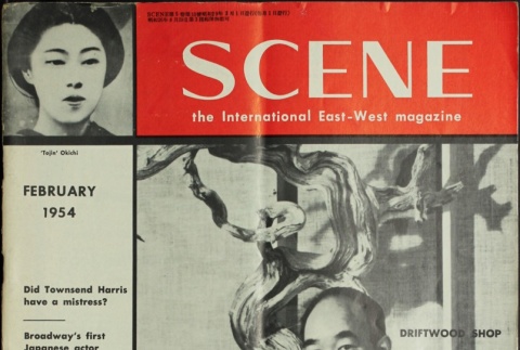 Scene the International East-West Magazine Vol. 5 No. 10 (February 1954) (ddr-densho-266-63)