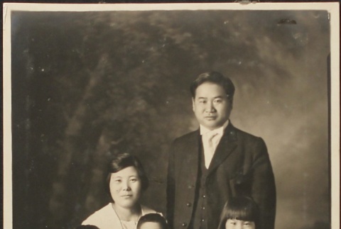 Issei minister and family (ddr-densho-259-151)