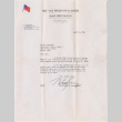Letter from The San Francisco Bank about payment for safe deposit box (ddr-densho-423-377)