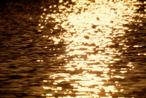 Sunrise or sunset over the lake (ddr-densho-336-384)