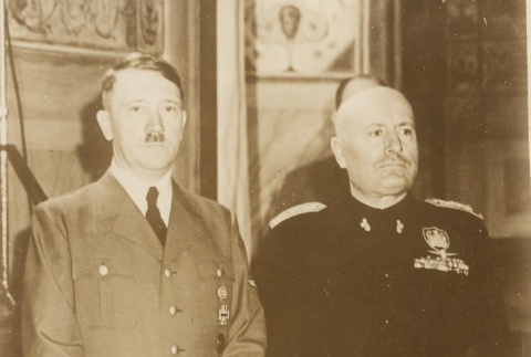 Adolf Hitler and Benito Mussolini (ddr-njpa-1-940)