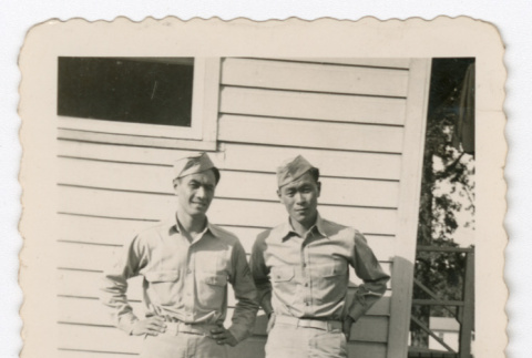 Corporal Okazaki and Sergeant Kiyomuro (ddr-densho-545-16)