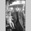 Henri and Norman Takahashi by car (ddr-densho-426-785)