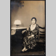 Portrait of Sadako Kase, seated (ddr-densho-493-164)