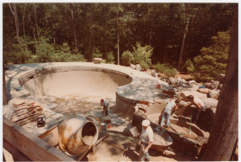 Pool under construction (ddr-densho-377-2519)