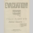 Evacuation! A Selected Bibliography on the Japanese Evacuation (ddr-densho-156-108)