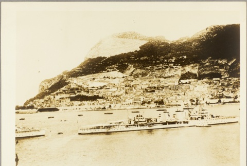 British ships in a Gibraltar port (ddr-njpa-13-323)