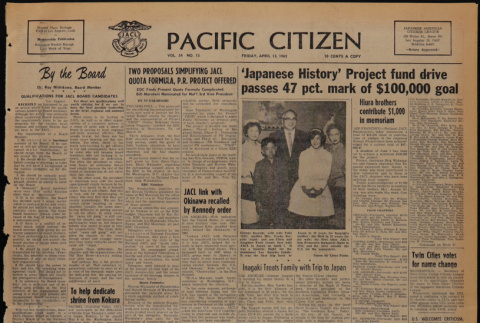 Pacific Citizen, Vol. 54, No. 15 (April 13, 1962) (ddr-pc-34-15)