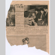 Scrapbook of newspaper clipping (ddr-densho-483-100)