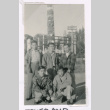 Takeo Isoshima and four friends (ddr-densho-477-34)