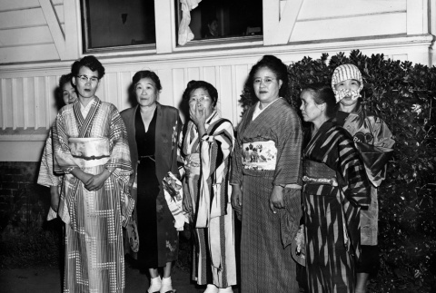 Women at Obon Festival (ddr-ajah-3-263)