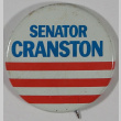 Senator Cranston pin (ddr-densho-433-902)