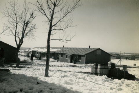 Barracks in the snow (ddr-densho-159-177)