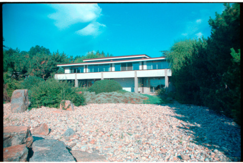 House with rock garden (ddr-densho-377-2430)