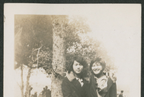 two women outside (ddr-densho-378-579)