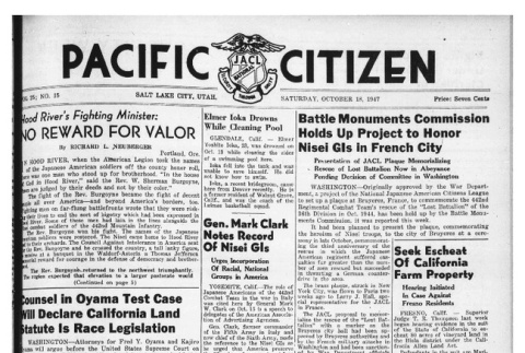 The Pacific Citizen, Vol. 25 No. 15 (October 18, 1947) (ddr-pc-19-42)