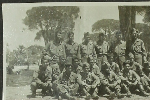 U.S. military regiment in Italy (ddr-densho-201-367)
