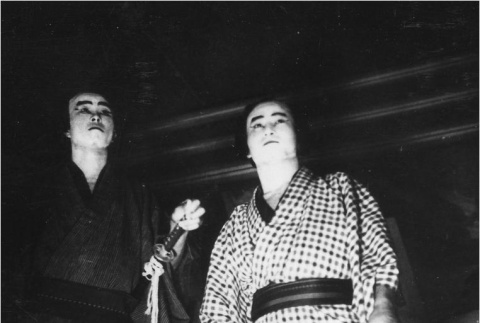 Japanese theater performance (ddr-densho-167-34)