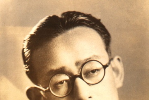 Portrait of Noboru Kirishima (ddr-njpa-4-441)