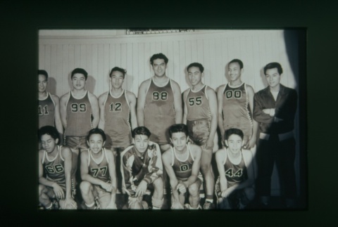 (Slide) - Image of boys basketball team (ddr-densho-330-194-master-8b9f541be0)