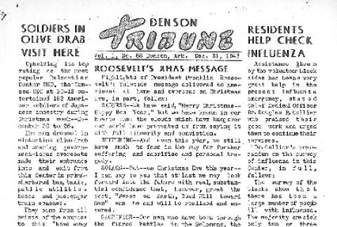 Denson Tribune Vol. I No. 88 (December 31, 1943) (ddr-densho-144-129)