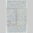 Letter from Tomoye To Henri Takahashi (ddr-densho-424-909)