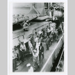 Japanese dignitaries returning to the destroyer Landsdowne after signing surrender documents (ddr-densho-1007-94)