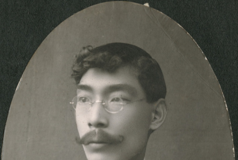 Portrait of man with boutonniere (ddr-densho-293-96)