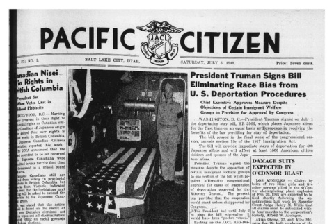 The Pacific Citizen, Vol. 27 No. 1 (July 3, 1948) (ddr-pc-20-26)