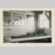 U.S.S. Cleveland model on display (ddr-densho-37-1097)