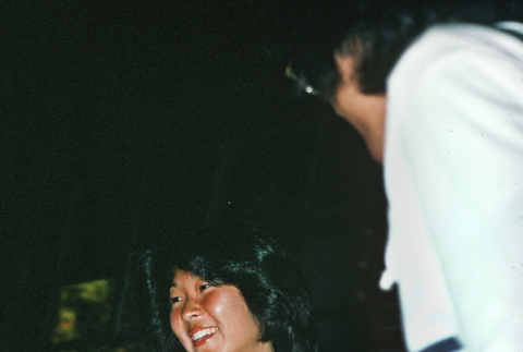 Linda Kato during skit night (ddr-densho-336-1209)