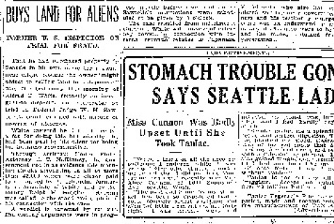 Buys Land for Aliens. Former U.S. Inspector on Trial for Fraud. (July 1, 1924) (ddr-densho-56-391)