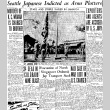 Seattle Japanese Indicted as Arms Plotters. Exporters and Agents Are Accused by U.S. Jury. Information Charges Conspiracy to Ship Military Equipment to Japan; Failure to Register Is Cited. (January 28, 1942) (ddr-densho-56-584)