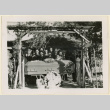 Mourners at Mrs. Nakata's funeral (ddr-densho-37-1291)