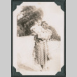 Blurry photo of a woman holding a child (ddr-densho-483-945)